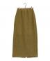 CAPRICIEUX LE'MAGE（カプリシューレマージュ）の古着「ロングスカート」｜ベージュ