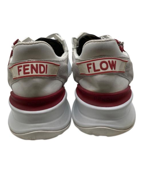 FENDI（フェンディ）FENDI (フェンディ) フロースニーカー アイボリー サイズ:9の古着・服飾アイテム