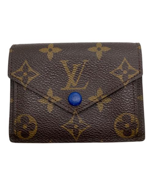 LOUIS VUITTON（ルイ ヴィトン）LOUIS VUITTON (ルイ ヴィトン) 2つ折り財布 ブルーの古着・服飾アイテム
