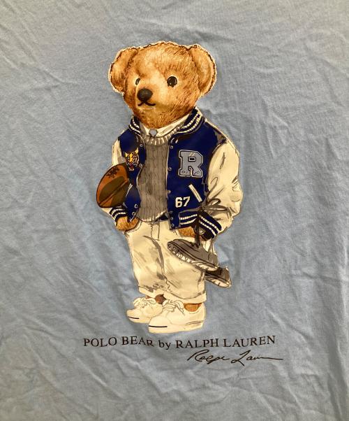 POLO RALPH LAUREN（ポロ・ラルフローレン）POLO RALPH LAUREN (ポロ・ラルフローレン) Tシャツ スカイブルー サイズ:XLの古着・服飾アイテム