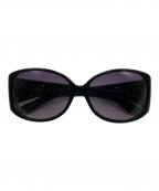 PRADAプラダ）の古着「サイドロゴプレートサングラス」｜ブラック