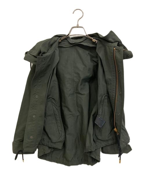 THE RERACS（ザ リラクス）THE RERACS (ザ リラクス) ショートモッズコート オリーブ サイズ:36の古着・服飾アイテム