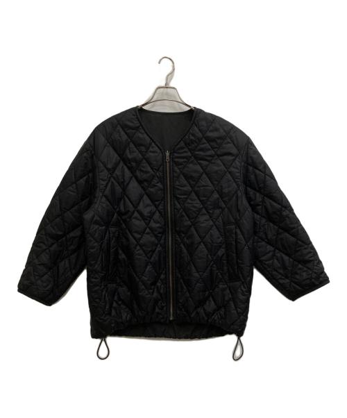 23区（ニジュウサンク）23区 (ニジュウサンク) 中綿ジャケット ブラック サイズ:Sの古着・服飾アイテム