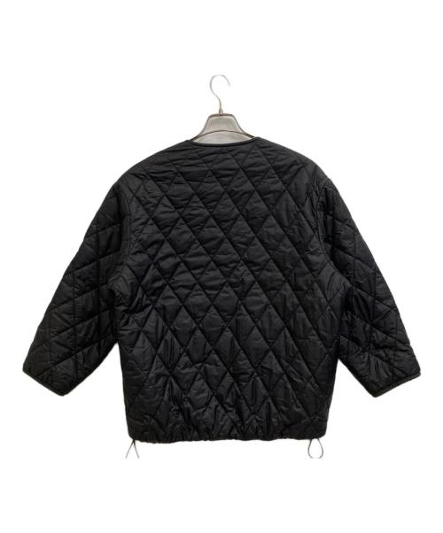 23区（ニジュウサンク）23区 (ニジュウサンク) 中綿ジャケット ブラック サイズ:Sの古着・服飾アイテム