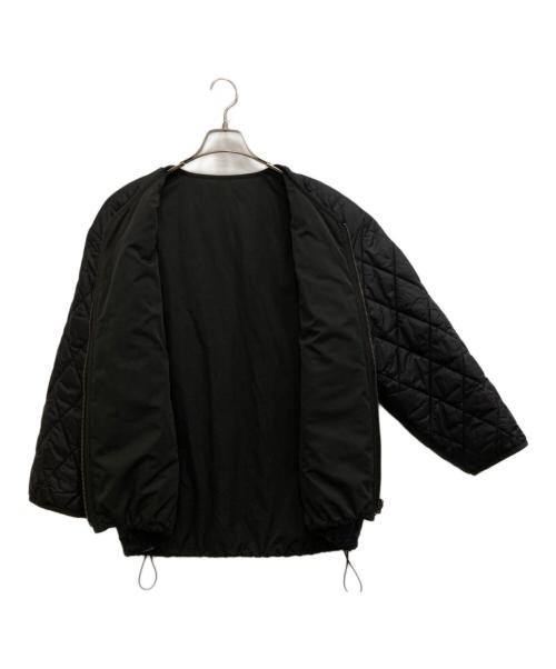 23区（ニジュウサンク）23区 (ニジュウサンク) 中綿ジャケット ブラック サイズ:Sの古着・服飾アイテム