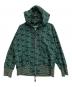 Vivienne Westwood man（ヴィヴィアン ウェストウッド マン）の古着「ORBリピート ジップ パーカー」｜グリーン