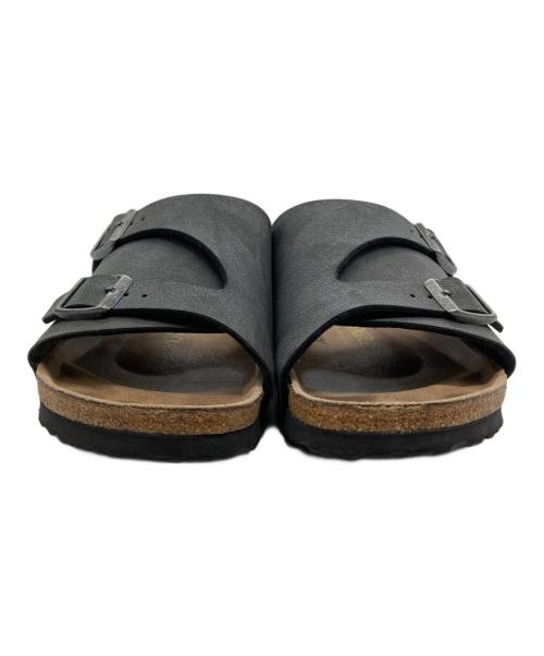 BIRKENSTOCK（ビルケンシュトック）BIRKENSTOCK (ビルケンシュトック) レザーサンダル グレー サイズ:24の古着・服飾アイテム