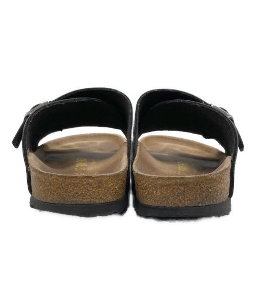 BIRKENSTOCK（ビルケンシュトック）BIRKENSTOCK (ビルケンシュトック) レザーサンダル グレー サイズ:24の古着・服飾アイテム