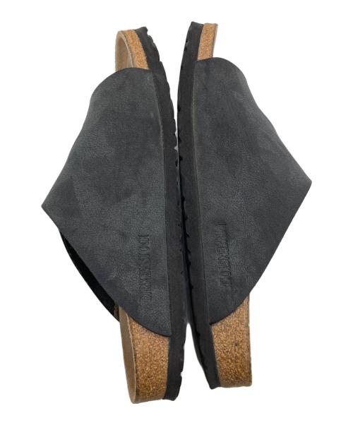 BIRKENSTOCK（ビルケンシュトック）BIRKENSTOCK (ビルケンシュトック) レザーサンダル グレー サイズ:24の古着・服飾アイテム
