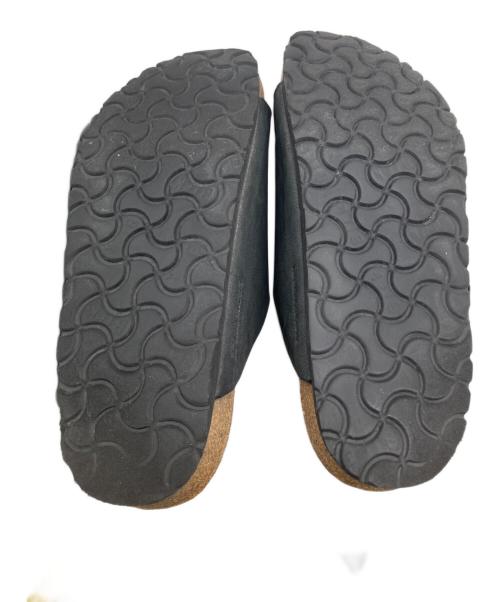 BIRKENSTOCK（ビルケンシュトック）BIRKENSTOCK (ビルケンシュトック) レザーサンダル グレー サイズ:24の古着・服飾アイテム