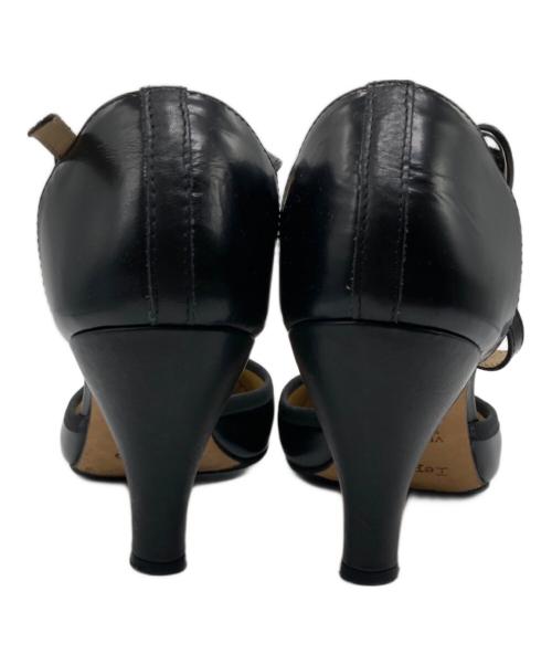 repetto（レペット）repetto (レペット) BAYA レザーTストラップパンプス ブラック サイズ:23.5の古着・服飾アイテム