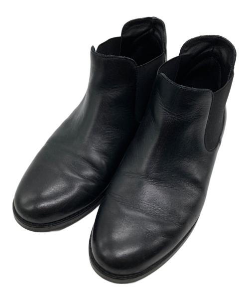 FABIO RUSCONI（ファビオルスコーニ）FABIO RUSCONI (ファビオルスコーニ) サイドゴアブーツ ブラック サイズ:23.5の古着・服飾アイテム