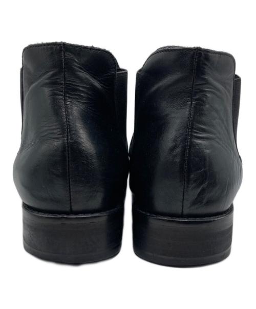 FABIO RUSCONI（ファビオルスコーニ）FABIO RUSCONI (ファビオルスコーニ) サイドゴアブーツ ブラック サイズ:23.5の古着・服飾アイテム