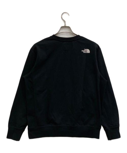 THE NORTH FACE（ザ ノース フェイス）THE NORTH FACE (ザ ノース フェイス) クルーネックスウェット ブラック サイズ:Lの古着・服飾アイテム