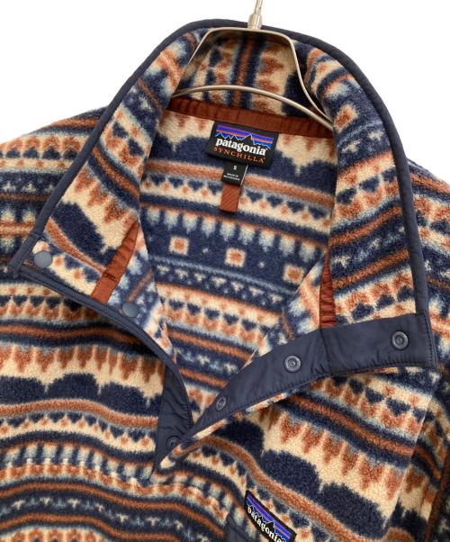 Patagonia（パタゴニア）Patagonia (パタゴニア) ライトウエイトシンチラスナップt ネイビー サイズ:Sの古着・服飾アイテム