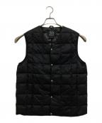 TAIONタイオン）の古着「ダウンベスト」｜ブラック