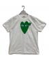 PLAY COMME des GARCONS（プレイコムデギャルソン）の古着「Printed Heart T-Shirt」｜ホワイト