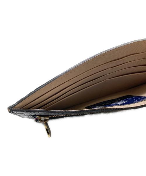 A.D.M.J.（エーディーエムジェイ）A.D.M.J. (エーディーエムジェイ) フラットウォレット ブラックの古着・服飾アイテム