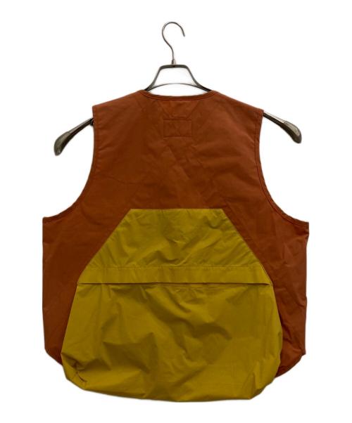 NIGEL CABOURN（ナイジェルケーボン）NIGEL CABOURN (ナイジェルケーボン) ARMY MULTIPOCKET VEST オレンジ×イエロー サイズ:48の古着・服飾アイテム
