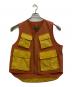 NIGEL CABOURN（ナイジェルケーボン）の古着「ARMY MULTIPOCKET VEST」｜オレンジ×イエロー