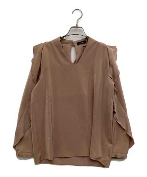 anuans（アニュアンス）anuans (アニュアンス) ブラウス ブラウン サイズ:Fの古着・服飾アイテム
