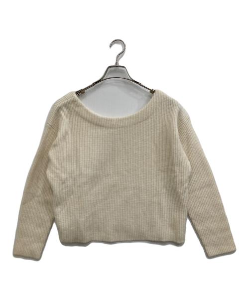 Noble（ノーブル）Noble (ノーブル) ニット ホワイト サイズ:表記無しの古着・服飾アイテム