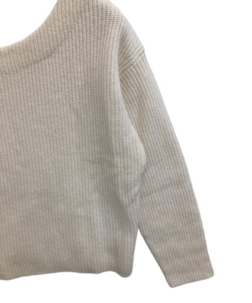 Noble（ノーブル）Noble (ノーブル) ニット ホワイト サイズ:表記無しの古着・服飾アイテム