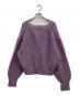 Noble (ノーブル) モヘアカーディガン バイオレット サイズ:表記無し：4000円