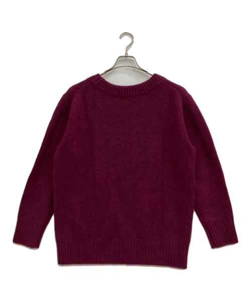 Noble（ノーブル）Noble (ノーブル) ウールニット パープル サイズ:表記無しの古着・服飾アイテム