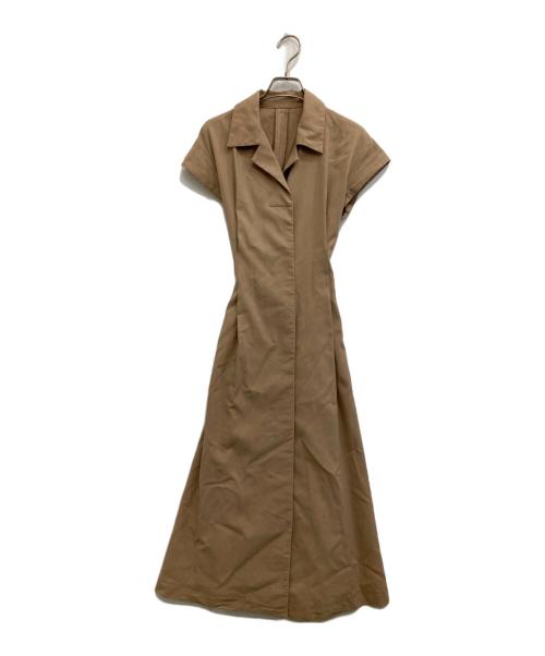 IENA（イエナ）IENA (イエナ) ノースリーブワンピース ブラウン サイズ:38の古着・服飾アイテム