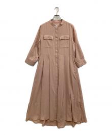 Noble（ノーブル）の古着「シャツワンピース」｜ピンク