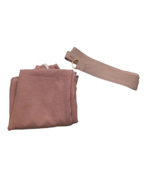 Noble（ノーブル）Noble (ノーブル) シャツワンピース ピンク サイズ:38の古着・服飾アイテム