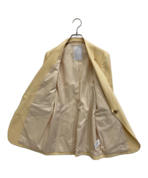 Noble（ノーブル）Noble (ノーブル) テーラードジャケット イエロー サイズ:36の古着・服飾アイテム