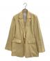 Noble（ノーブル）の古着「テーラードジャケット」｜イエロー