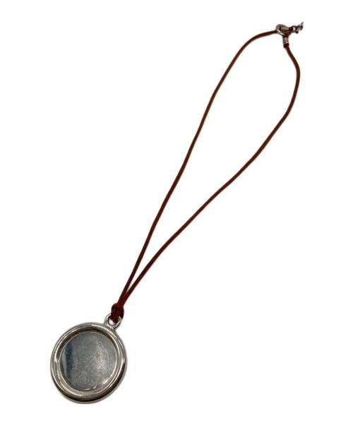 HERMES（エルメス）HERMES (エルメス) セリエネックレス シルバー×ブラウンの古着・服飾アイテム