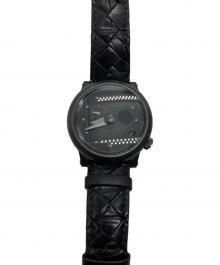 BOTTEGA VENETA×GIRARD-PERREGAUX（ボッテガベネタ×ジラール ペルゴ）の古着「bvx ジラールペルゴ ウォッチ」｜ブラック