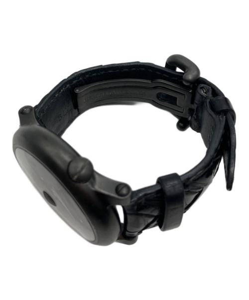 BOTTEGA VENETA（ボッテガベネタ）BOTTEGA VENETA (ボッテガベネタ) GIRARD-PERREGAUX (ジラール ペルゴ) bvx ジラールペルゴ ウォッチ ブラックの古着・服飾アイテム