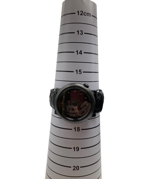 BOTTEGA VENETA（ボッテガベネタ）BOTTEGA VENETA (ボッテガベネタ) GIRARD-PERREGAUX (ジラール ペルゴ) bvx ジラールペルゴ ウォッチ ブラックの古着・服飾アイテム