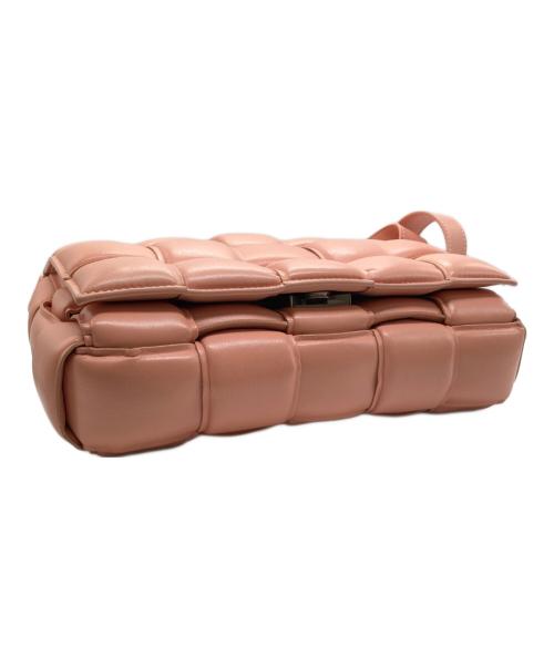 BOTTEGA VENETA（ボッテガベネタ）BOTTEGA VENETA (ボッテガベネタ) ショルダーバッグ ピンクの古着・服飾アイテム