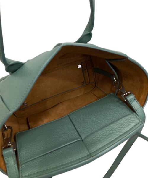 BOTTEGA VENETA（ボッテガベネタ）BOTTEGA VENETA (ボッテガベネタ) Small Arco Tote Bag スカイブルーの古着・服飾アイテム