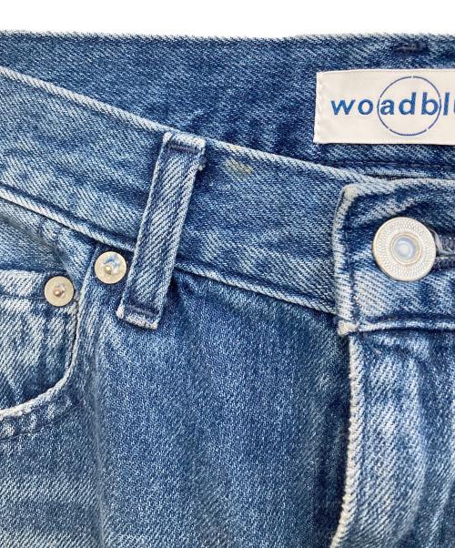 woadblue（ウォードブルー）woadblue (ウォードブルー) SALUU サルー ストレートデニム ブルー サイズ:24の古着・服飾アイテム