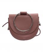 theoryセオリー）の古着「ショルダーバッグ」｜ピンク