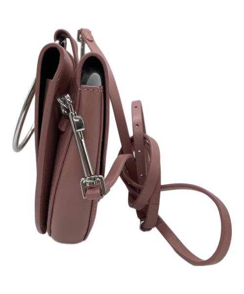 theory（セオリー）theory (セオリー) ショルダーバッグ ピンクの古着・服飾アイテム