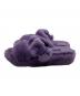 UGG (アグ) ファーサンダル パープル サイズ:USA6：4000円