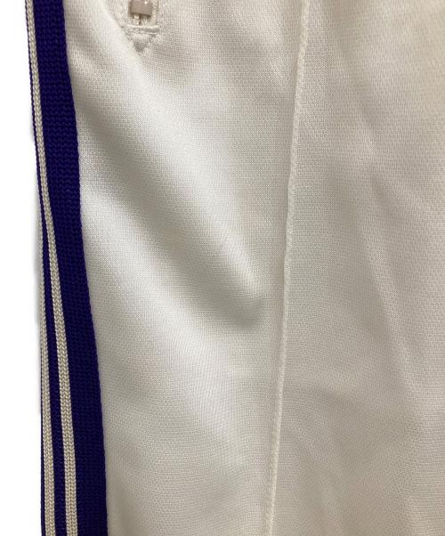 Needles（ニードルズ）Needles (ニードルズ) トラックパンツ アイボリー×パープル サイズ:2の古着・服飾アイテム