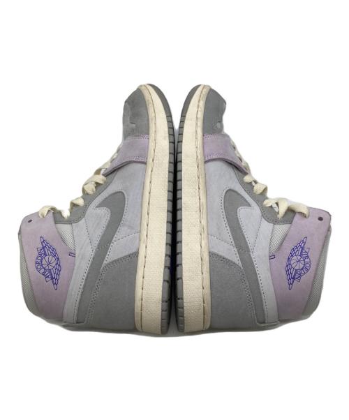 NIKE（ナイキ）NIKE (ナイキ) AIR JORDAN 1 RETRO HIGH OG パープル×イエロー サイズ:24cmの古着・服飾アイテム