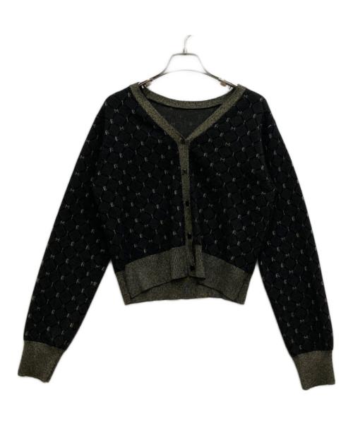 Ameri（アメリ）Ameri (アメリ) カーディガン ブラック サイズ:Fの古着・服飾アイテム