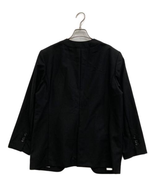 UNTITLED（アンタイトル）UNTITLED (アンタイトル) ノーカラージャケット ブラック サイズ:42の古着・服飾アイテム
