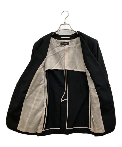 UNTITLED（アンタイトル）UNTITLED (アンタイトル) ノーカラージャケット ブラック サイズ:42の古着・服飾アイテム