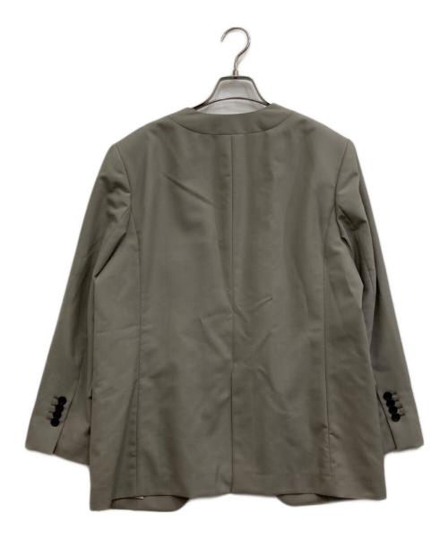 UNTITLED（アンタイトル）UNTITLED (アンタイトル) ノーカラージャケット ベージュ サイズ:42の古着・服飾アイテム